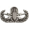 thumbnail image 1 of Explosive Ordnance Disposal Badge (Oxidized Finish), 1 of 1