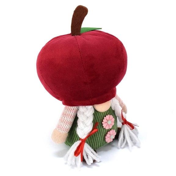 Explosive Red Apple Faceless Doll Rudolph Fruit Gnome Figurine Decoration