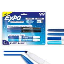 Expo 4ct Asst Dry Erase Marker