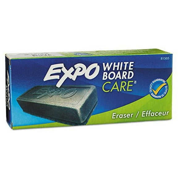 Expo 81505 Dry Erase Board Eraser, Soft Pile, 5 1/8 W x 1 1/4 H inches - Pack of 1