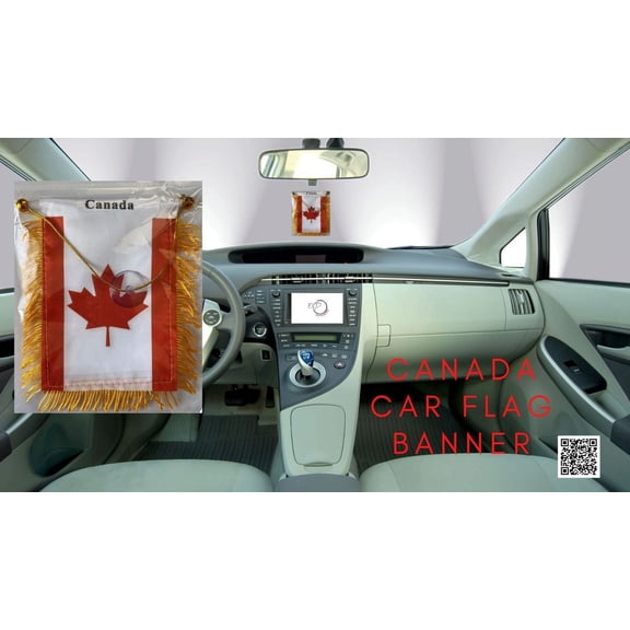 Expo Designs 4" x 6" Double-Sided Canadian Flag Outdoor Banner