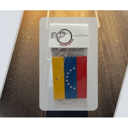 Expo Designs Venezuela Flag Car Air Freshener