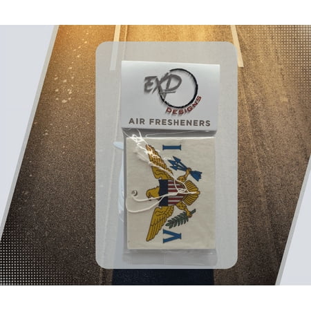 Expo Designs Virgin Island Flag Car Air Freshener
