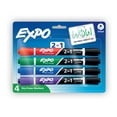 thumbnail image 1 of Expo Dry Erase 2-in-1 Markers, Chisel Tip, Assorted Colors, 4 Count, 1 of 6