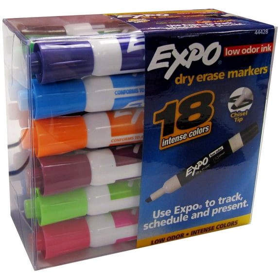 Expo Dry Erase Markers - 18 Pack