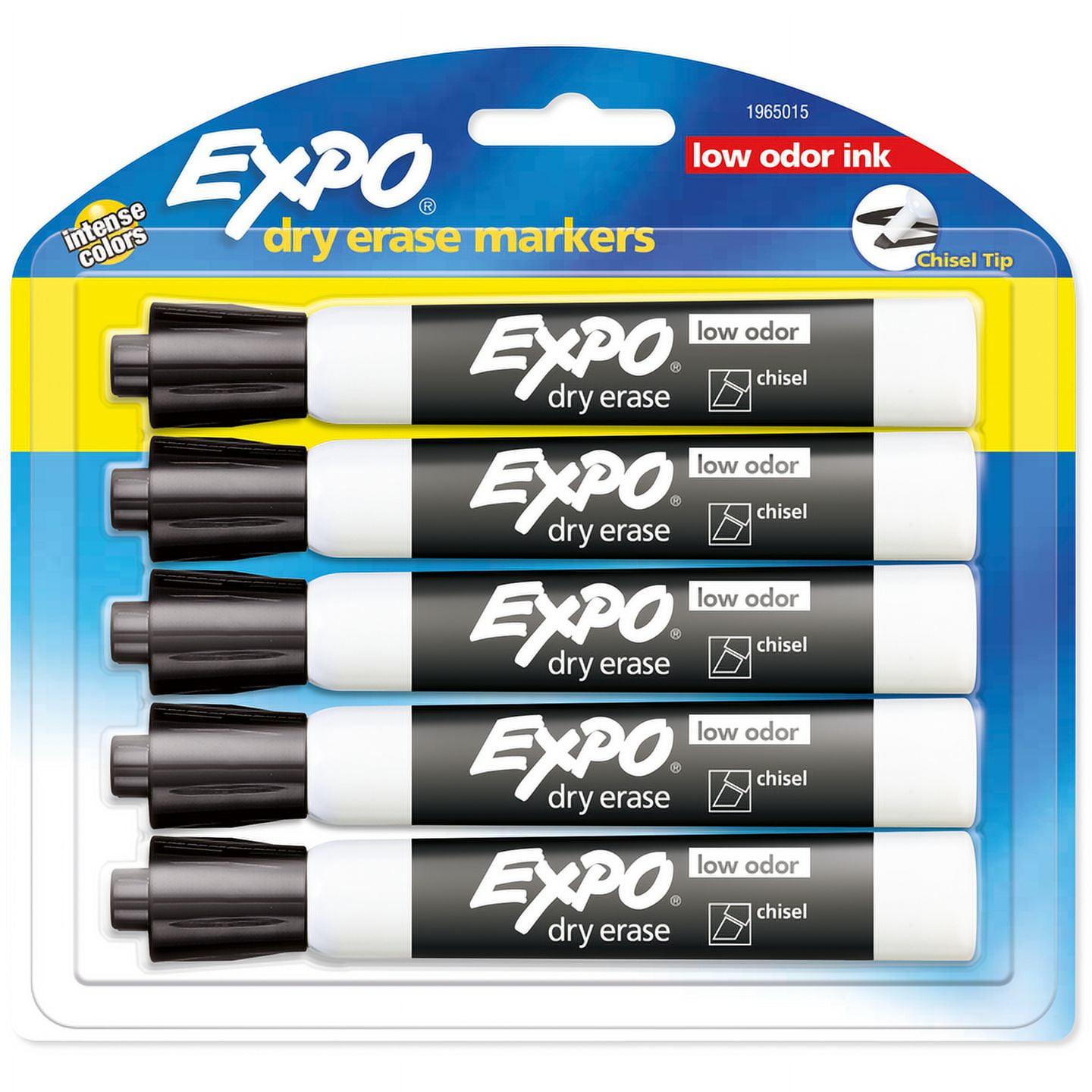 Expo Dry Erase Markers Chisel Tip - 5 CT