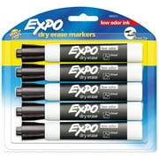 Expo Dry Erase Markers Chisel Tip - 5 CT