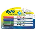 thumbnail image 1 of Expo Dry Erase Markers, Ultra Fine Tip, Assorted Colors, 4 Count, 1 of 7