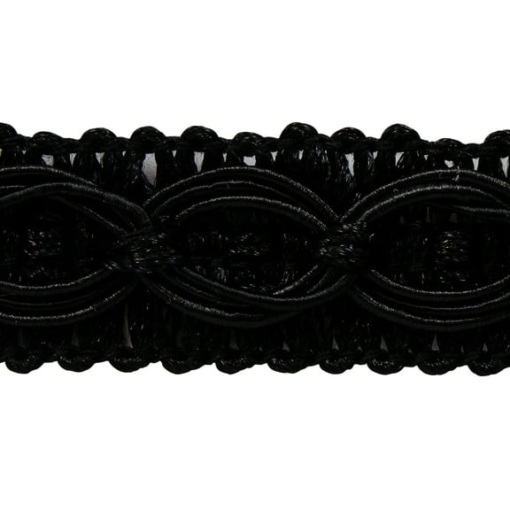 Expo Int'l 10 yards of Collette Woven Braid Circle Trim