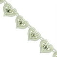 thumbnail image 1 of Expo Int'l 10 yards of Kandi 1/2" Sparkle Heart Rhinestone Trim, 1 of 2