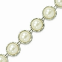 Expo Int'l 10 yards of Khaya Flat-Back Gold Pearl Trim 5/8"