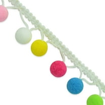 Expo Int'l 10 yards of Lorelli Pompom Fringe Trim 3/4"