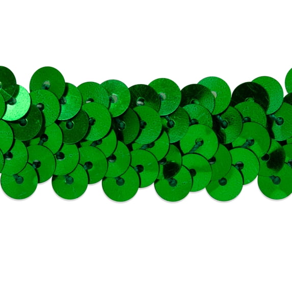 Expo Int'l 100 yards of 2 Row 7/8" Metallic Stretch Sequin Trim