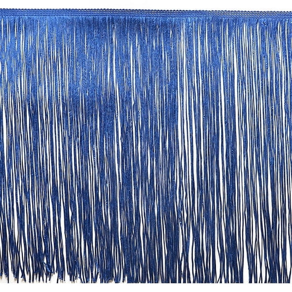 12" Chainette Fringe Trim, Polyester, Decorative, Versatile for Costumes