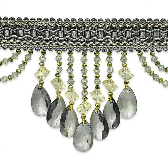 Expo Int'l 2 yards of Isabella Scalloped Bead Fringe Trim
