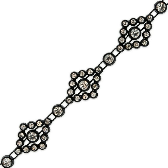 Expo Int'l 5 yards of Diamond Shape Rhinestone Trim - SS18+SS9