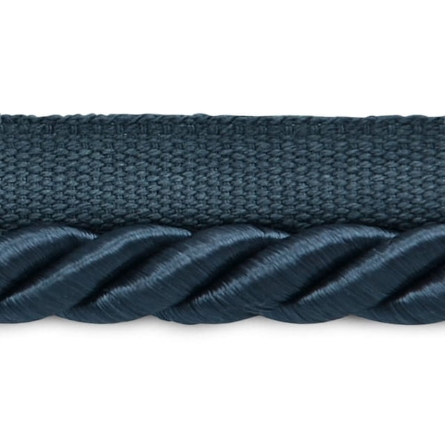 Trims by the Yard Hilda 3/8 Twisted Lip Cord Versatile Trim for DIY Crafts Picture Frames Home Decor and Fashion Items, 5-Yard Cut, Light Gray Trims by the Yard Hilda 3/8 Twisted Lip Cord Versatile Trim for DIY Crafts Picture Frames Home Decor and Fashion Items, 5-Yard Cut, Light Gray