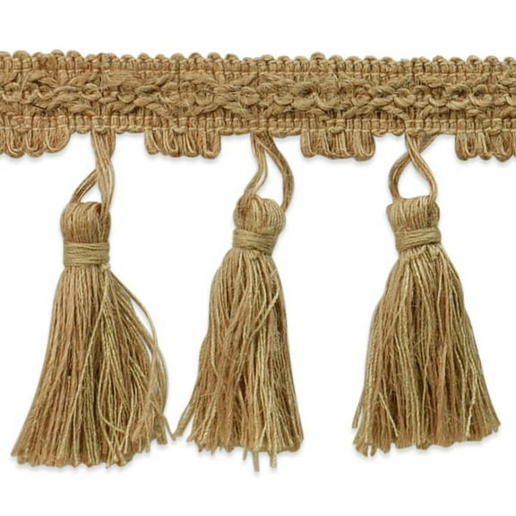 Expo Int'l 5 yards of Natural Jute Tassel Trim