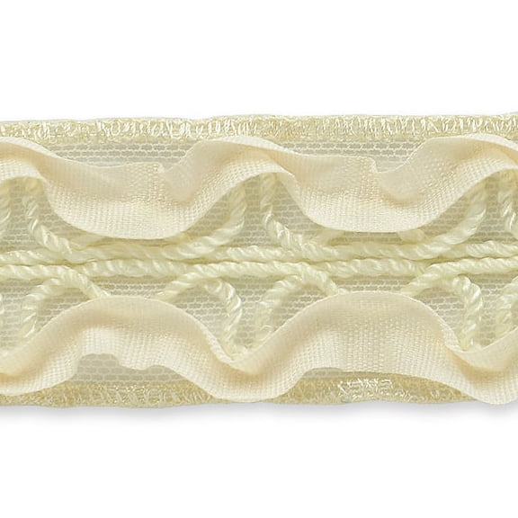 Expo Int'l 5 yards of Ribbon Rosette & Embroidery  Trim