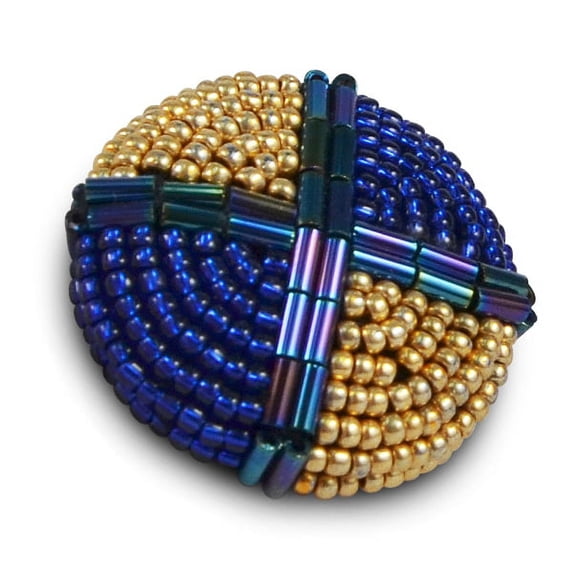 Beaded Button -