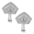 thumbnail image 1 of Chevron Mini Beaded Applique/Patch Pack of 2, 1 of 1