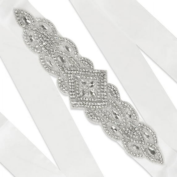 Expo Int'l Diamond Elegance Rhinestone Sash Belt