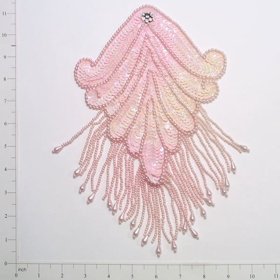 Expo Int'l Epaulet with Fringe Sequin Applique/Patch