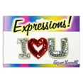 thumbnail image 1 of I Heart You Sequin Applique/Patch, 1 of 1