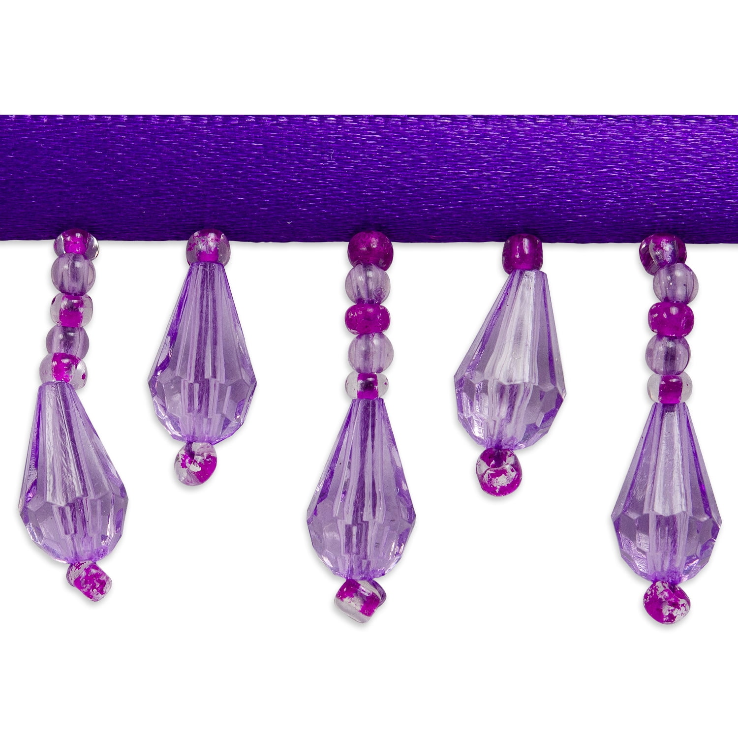 Expo Int'l Joanne Beaded Teardrop Fringe Trim by the yard (Sold by the