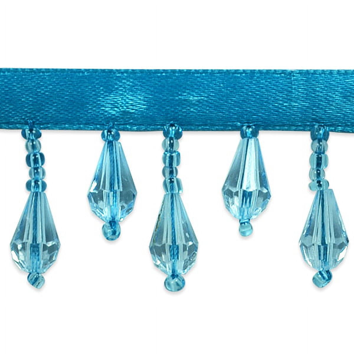 Expo Int'l Joanne Beaded Teardrop Fringe Trim by the yard (Sold by the