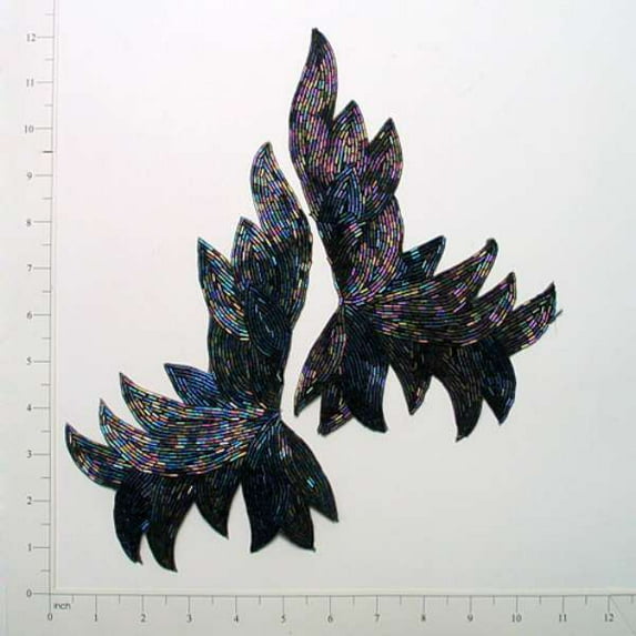 Expo Int'l Palm Sequin Applique/Patch Pack of 2