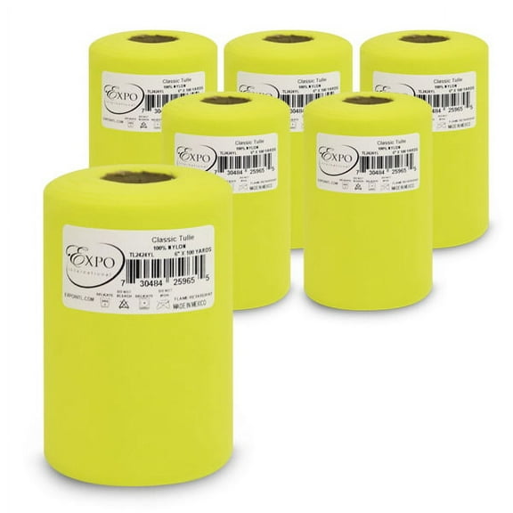 Expo Int'l Premium Matte Tulle Spool of 6-inch X 100 Yards