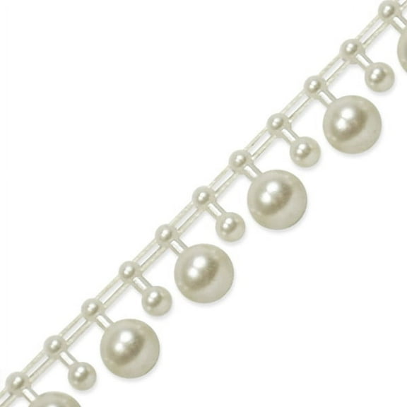 Expo Int'l Round Pearl Trim by the yard (Sold by the Yard)