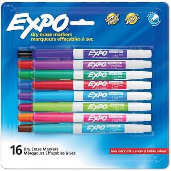 Dry Erase Markers, Shuttle Art 16 Colors Whiteboard Markers,Fine