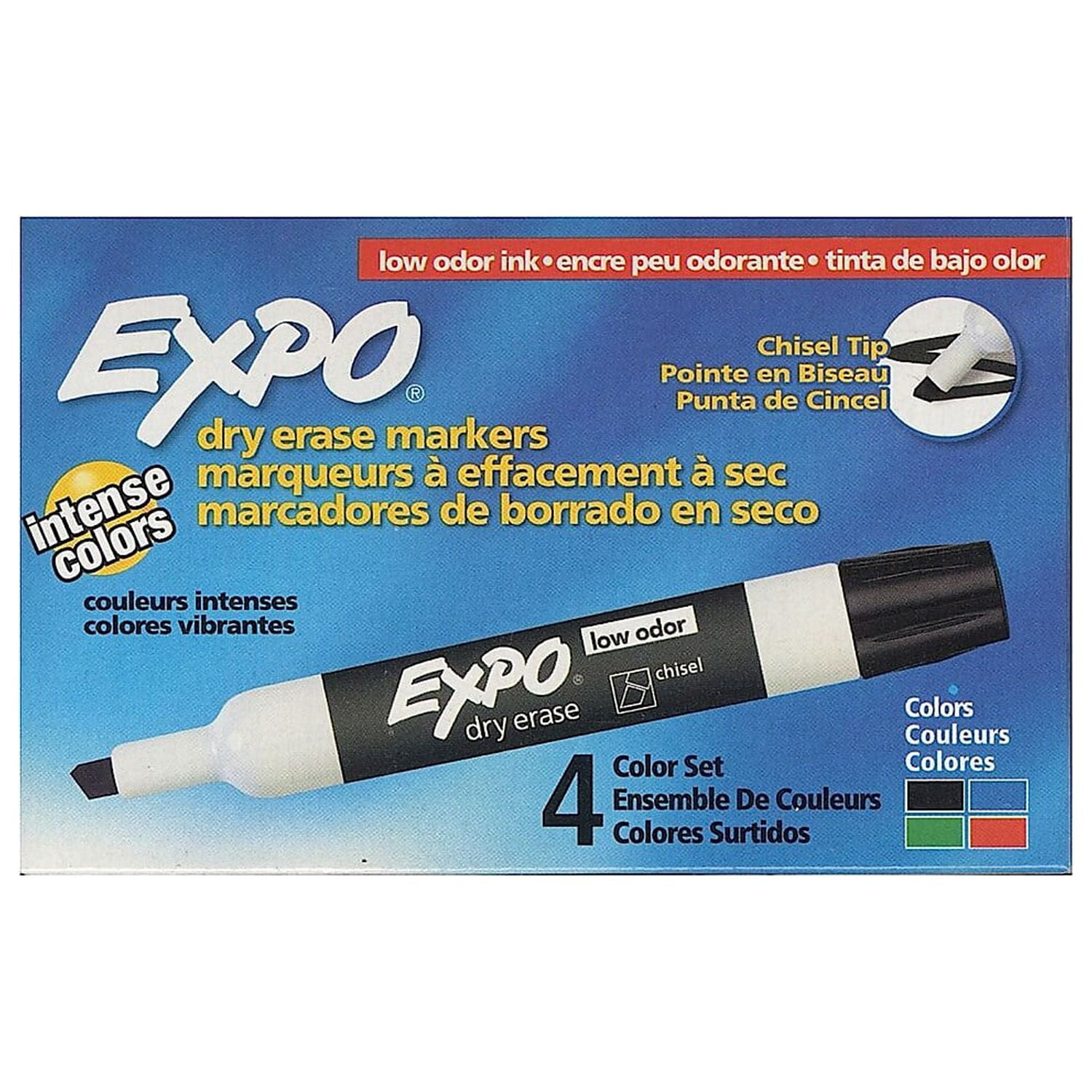 Expo Low-Odor Dry Erase Marker Sets