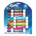 thumbnail image 1 of Expo Low Odor Dry Erase Markers, Chisel Tip, Assorted Colors, 12 Count, 1 of 10