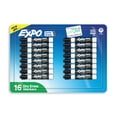 thumbnail image 1 of EXPO Dry Erase Markers, Black, Chisel Tip, 16 Count, 1 of 6