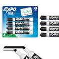 thumbnail image 1 of EXPO Dry Erase Markers, Chisel Tip, Black, 4 Count, 1 of 8