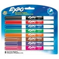 thumbnail image 1 of EXPO Low Odor Dry Erase Markers, Fine Tip, Assorted Colors, 8 Count, 1 of 11