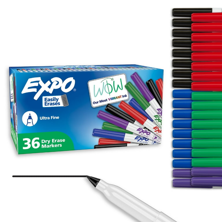Low-Odor Dry Erase Marker Office Value Pack, Fine Bullet Tip, Assorted Colors, 36/Pack Low-Odor Dry Erase Marker Office Value Pack, Fine Bullet Tip, Assorted Colors, 36/Pack