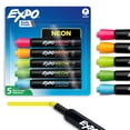 thumbnail image 1 of Expo Neon Dry Erase Markers, Bullet Tip, Assorted Colors, 5 Pack, 1 of 9