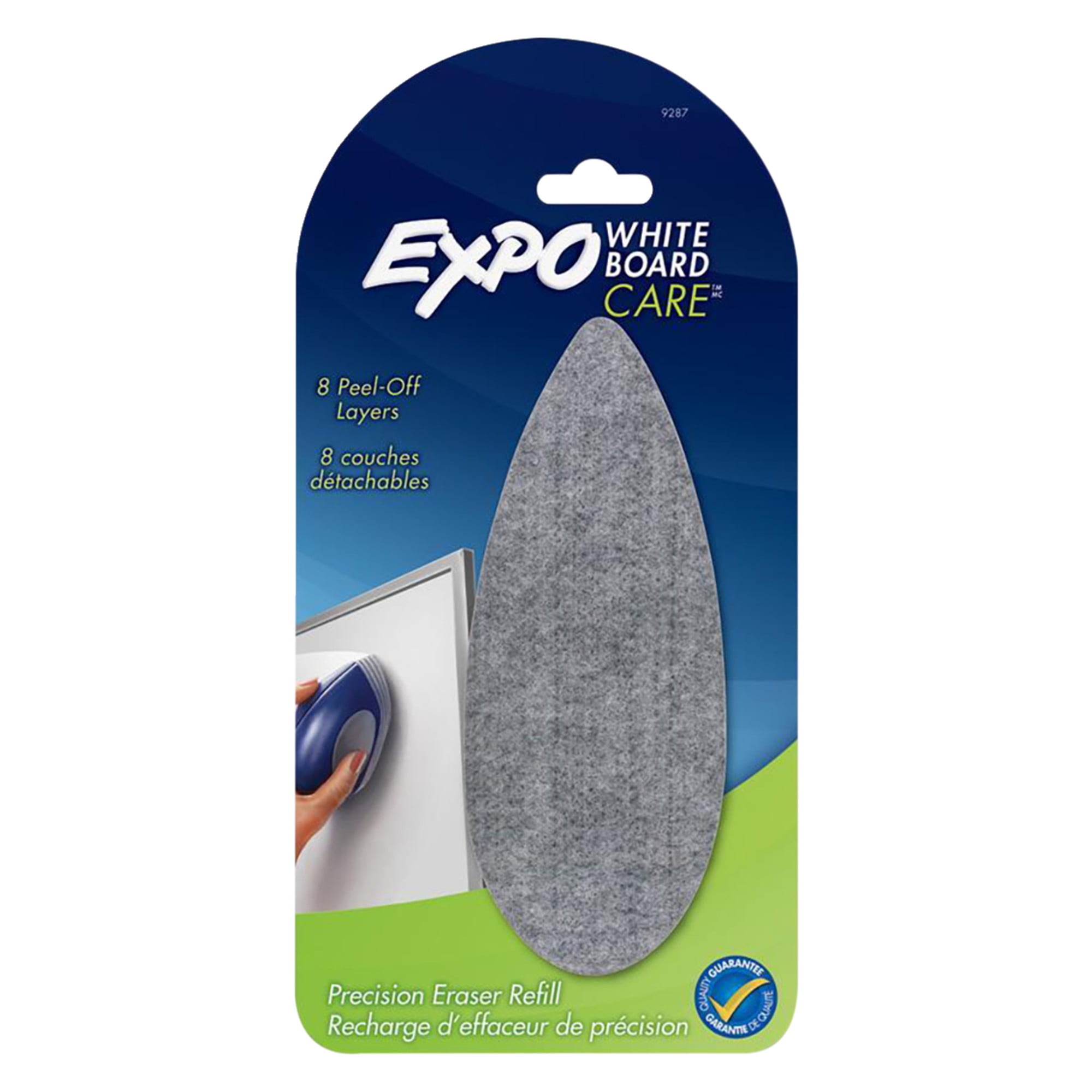 Expo? Precision Point Whiteboard Eraser Refill Pad, Felt (SAN9287KF