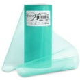 thumbnail image 1 of Expo Shiny Tulle 6"X25yd Spool-Aqua Blue, 1 of 5