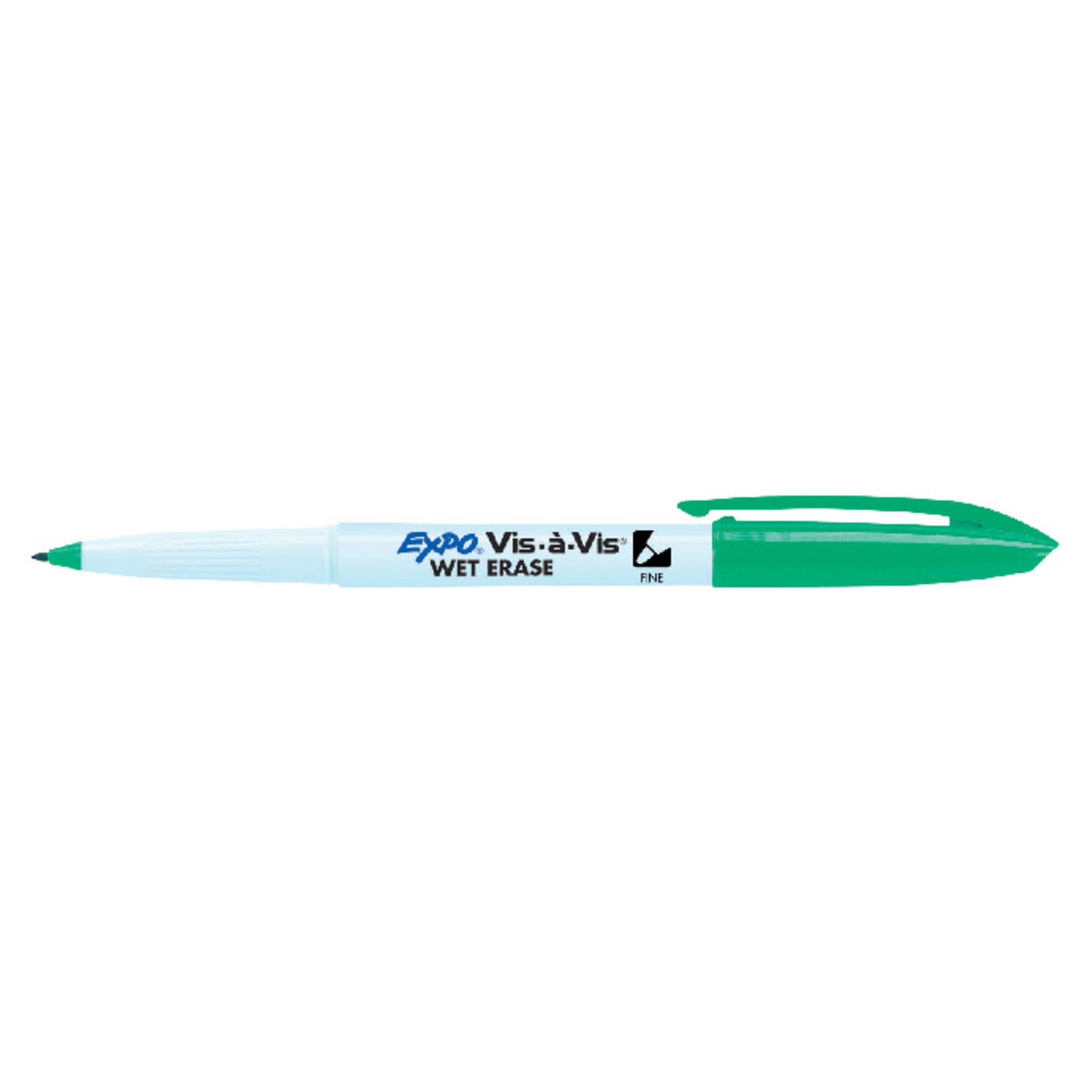 Wet Erase Markers, Shuttle Art 12 Colors Fine Tip Overhead Transparency  Smudge-Free Markers, Workers for Laminated Calendars Whiteboard Schedule  Glass,Wipe with Water 