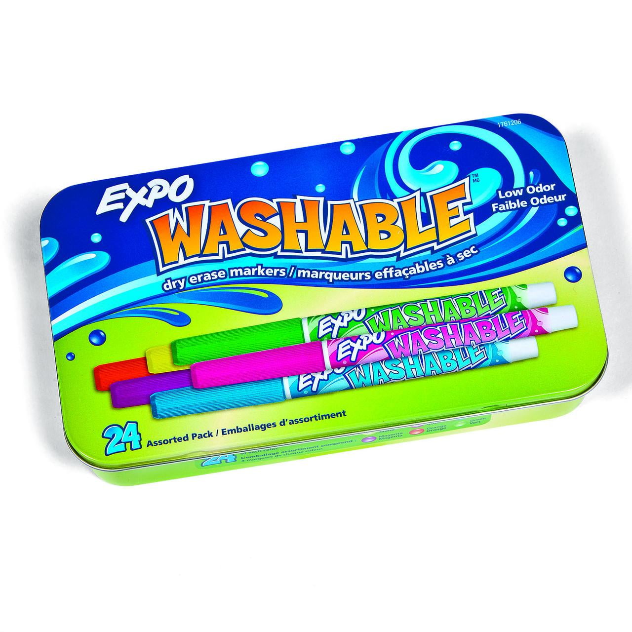 Expo Washable Low Odor Dry Erase Markers - Basic Supplies - 16 Pieces