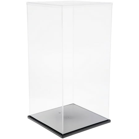 ExpoCase Plastic Folding Display Cover for Dolls, 14.75" W x 14.75" D x 30" H