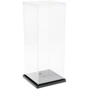 ExpoCase Plastic Folding Display Cover for Dolls, 6.625" W x 6.625" D x 17.375" H