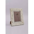 thumbnail image 1 of Expobazaar BREADED PHOTO FRAME IVORY BONE 5x7" INCH, 1 of 4