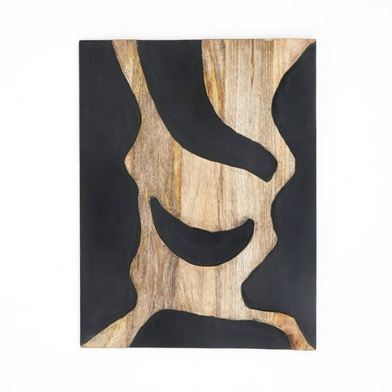 Expobazaar Spaces Transformed: Handcrafted Wooden Wall Art - Abstract Contemporary Décor for Living Room, Bedroom, or Office