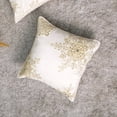 thumbnail image 1 of 100% Polyester Throw Pillow with Embroidery & Bead Work – Soft & Stylish Accent-18X18", 1 of 6